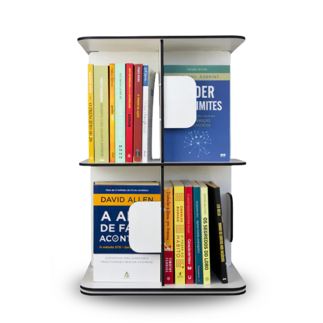 Estante Grill 2 Andares - até 80 Livros!