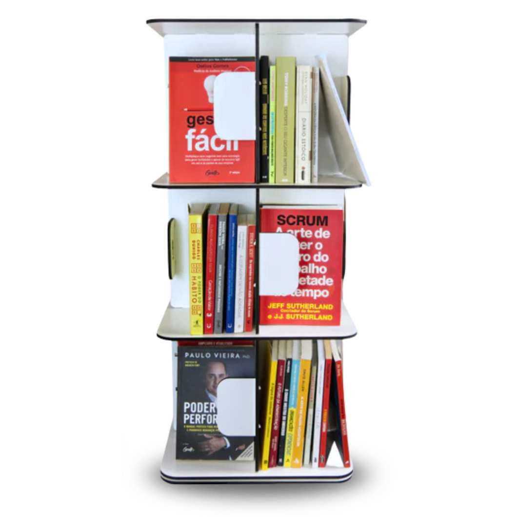 Estante Grill 3 Andares - até 120 Livros!
